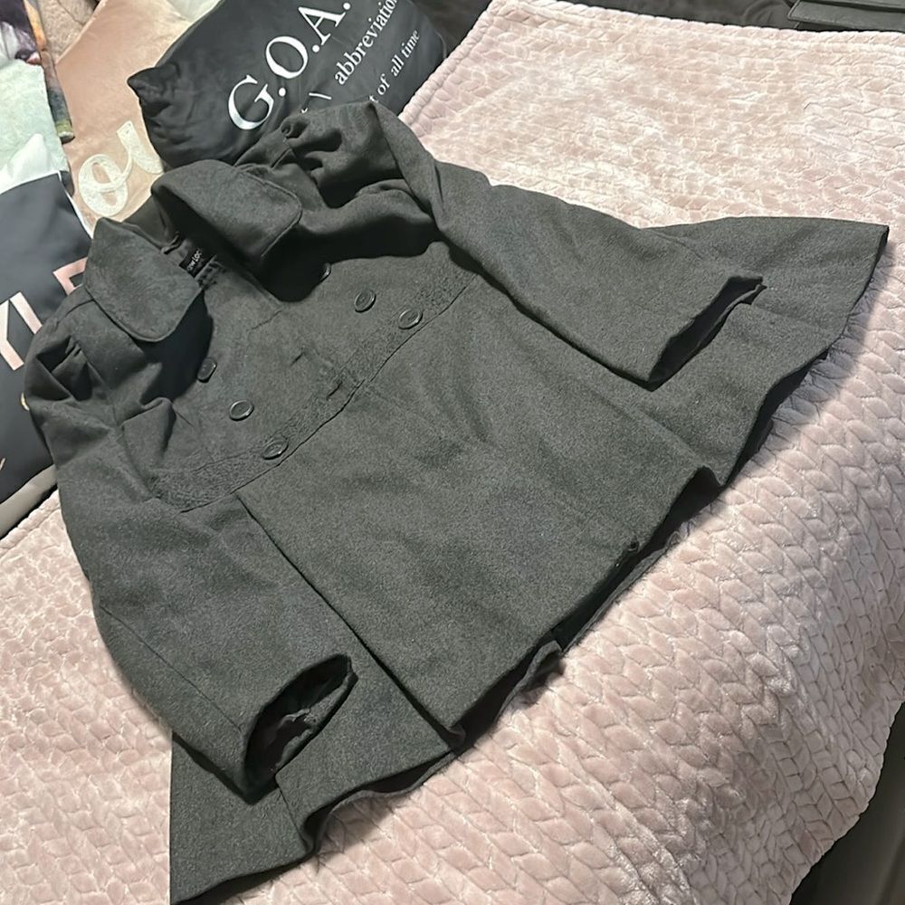 New Look Gray Pea Coat